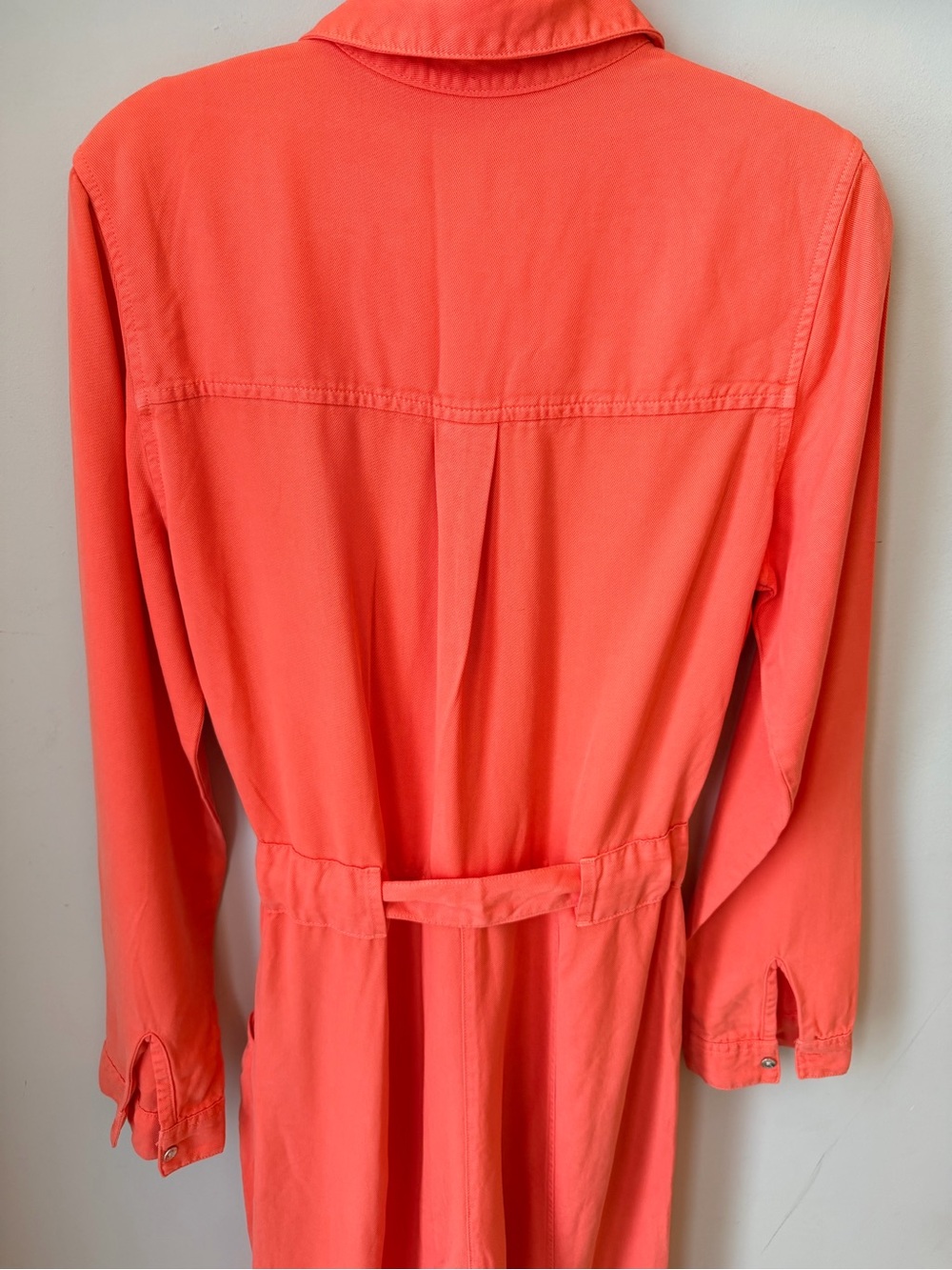 GUESS Coral Tencel Utility Jumpsuit — Y2K / Workwear / Gorpcore / Coveralls - Picture 8 of 12